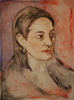 acrylic painting the elizabeth