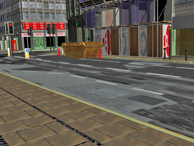 London road scene
