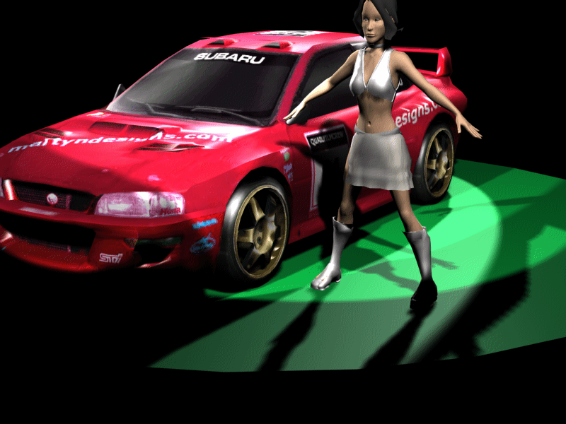 subaru pitgirl